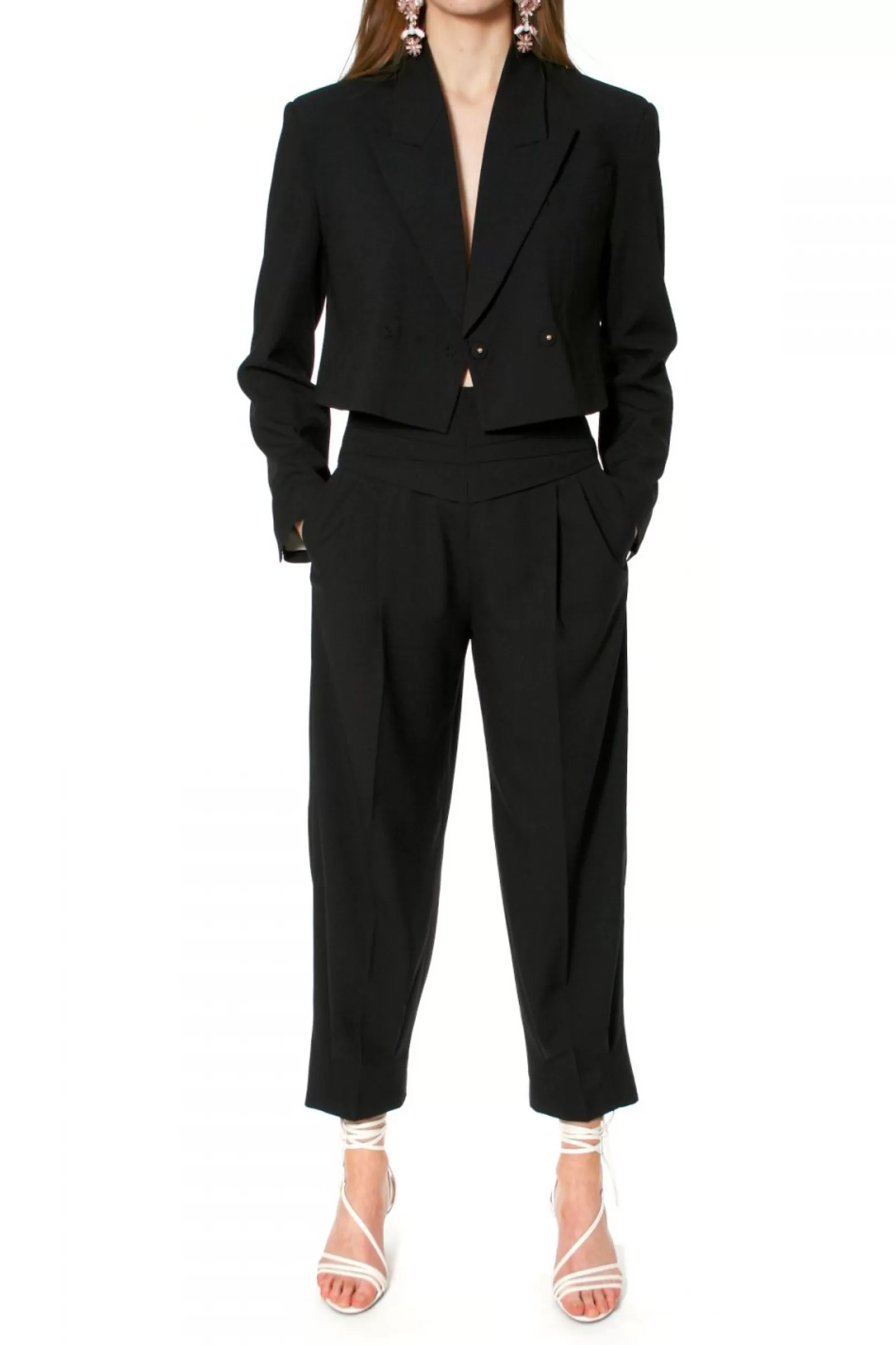 AGGI Suits^Blazer Giorgia Neutral Black