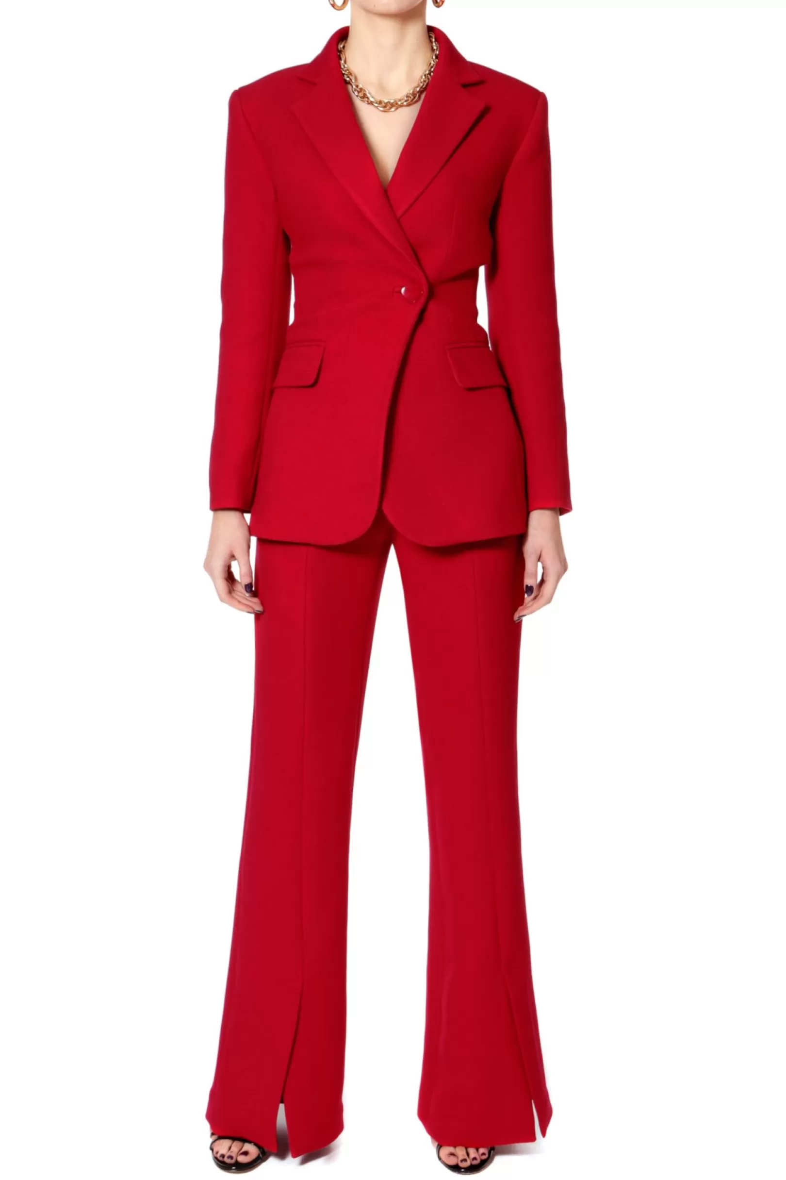 AGGI Suits^Blazer Isabella Lipstick Red