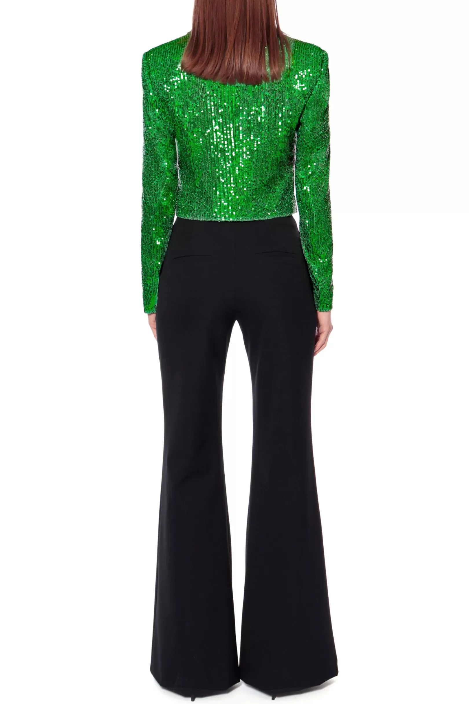 AGGI Blazers^Blazer Shannon Shamrock Green Sequins