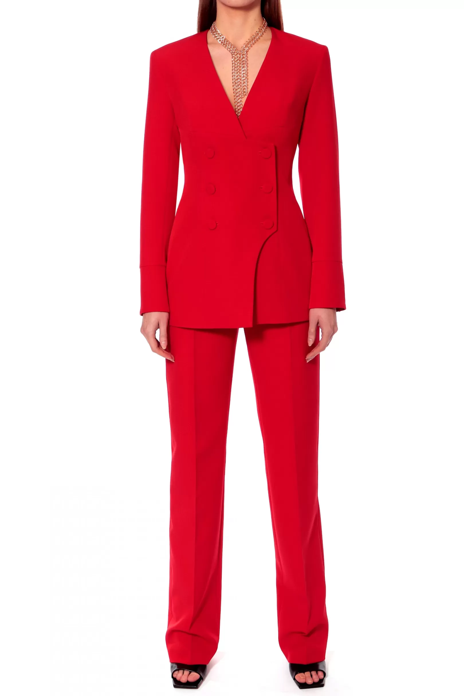 AGGI Suits^Blazer Susana Fiery Red