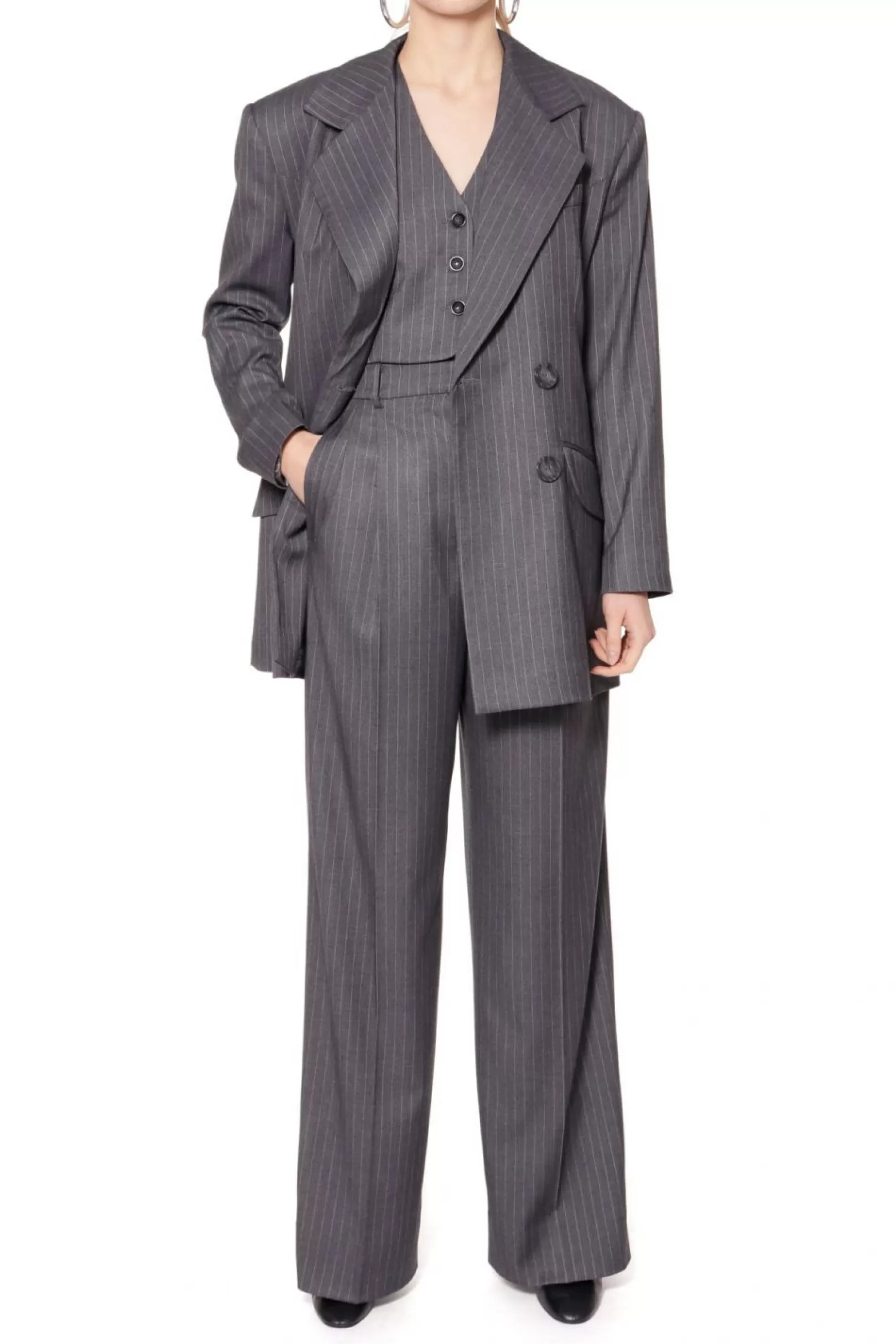 AGGI Suits^Blazer Tiffany Downtown Grey