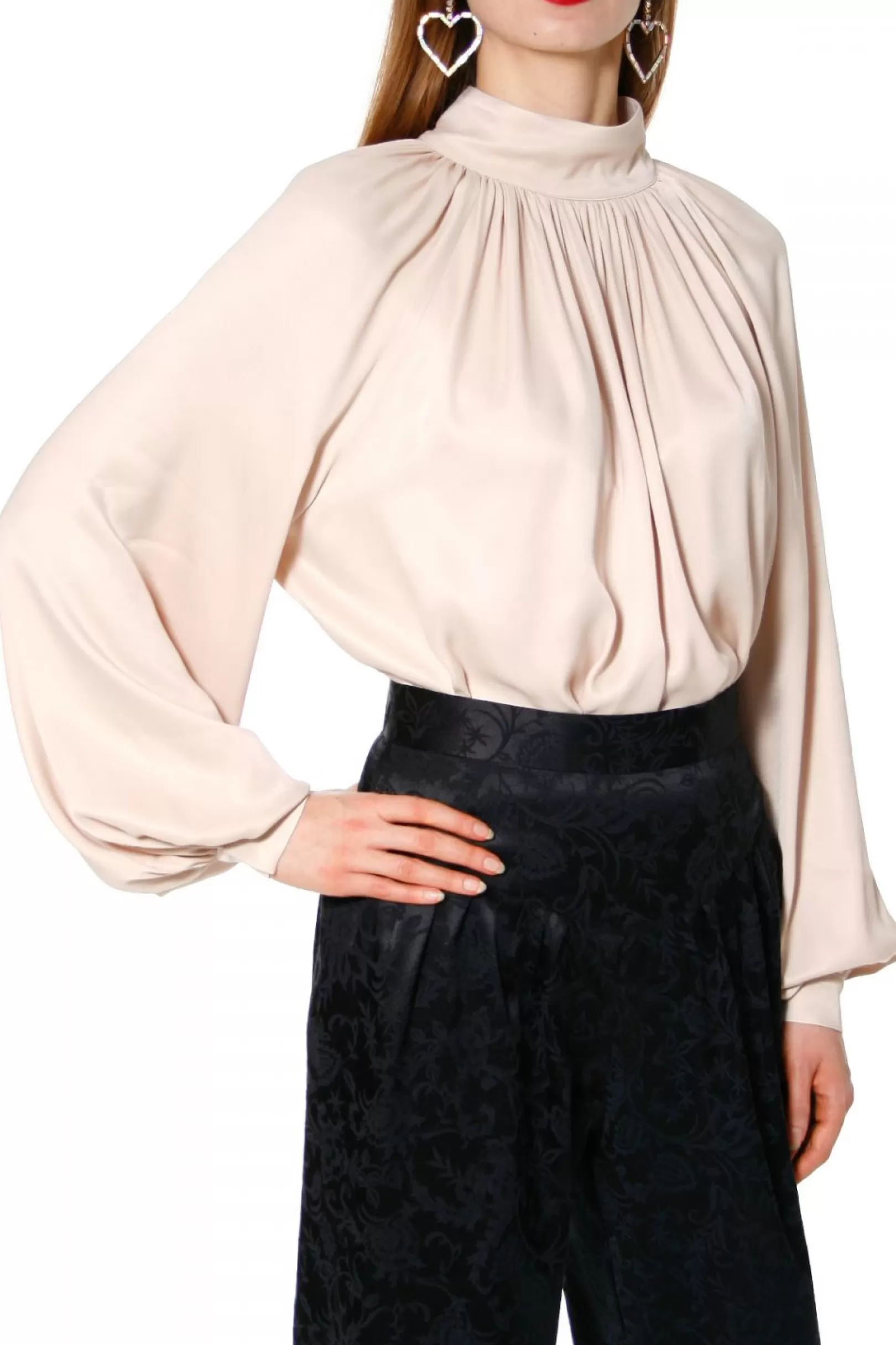 AGGI Shirts^Blouse Maurycja Pearled Ivory