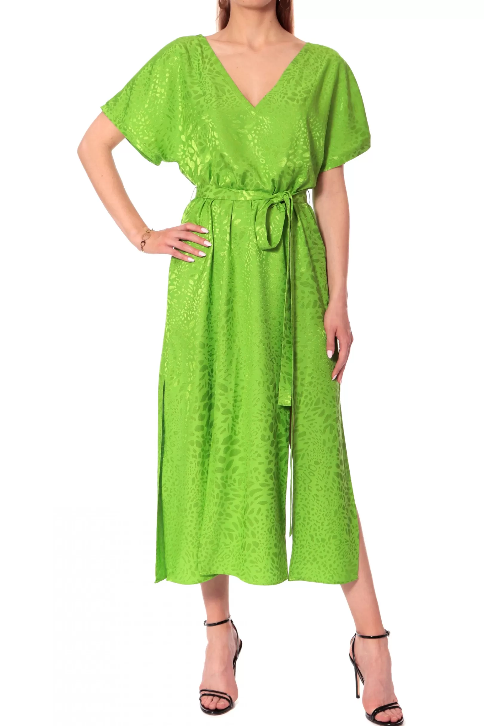 AGGI Dresses^Dress Eira Bright Lime Green