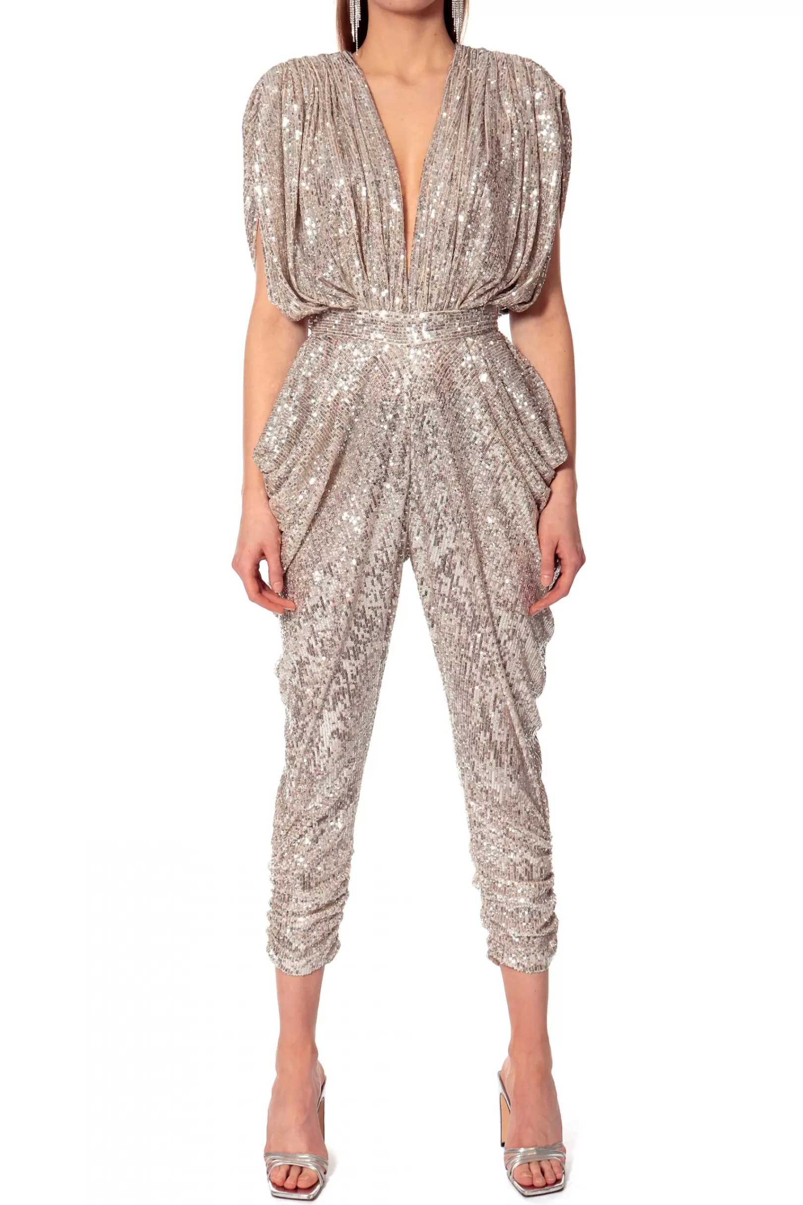 AGGI Jumpsuits^Jumpsuit Saddie Champagne