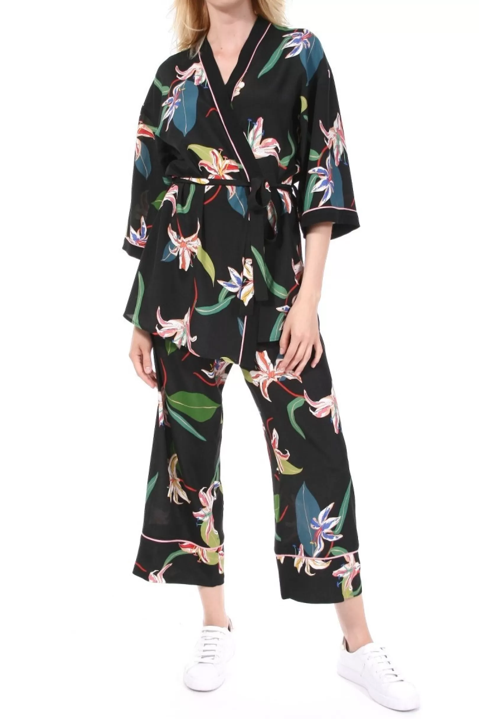 AGGI Shirts^Kimono Reiko After Dark