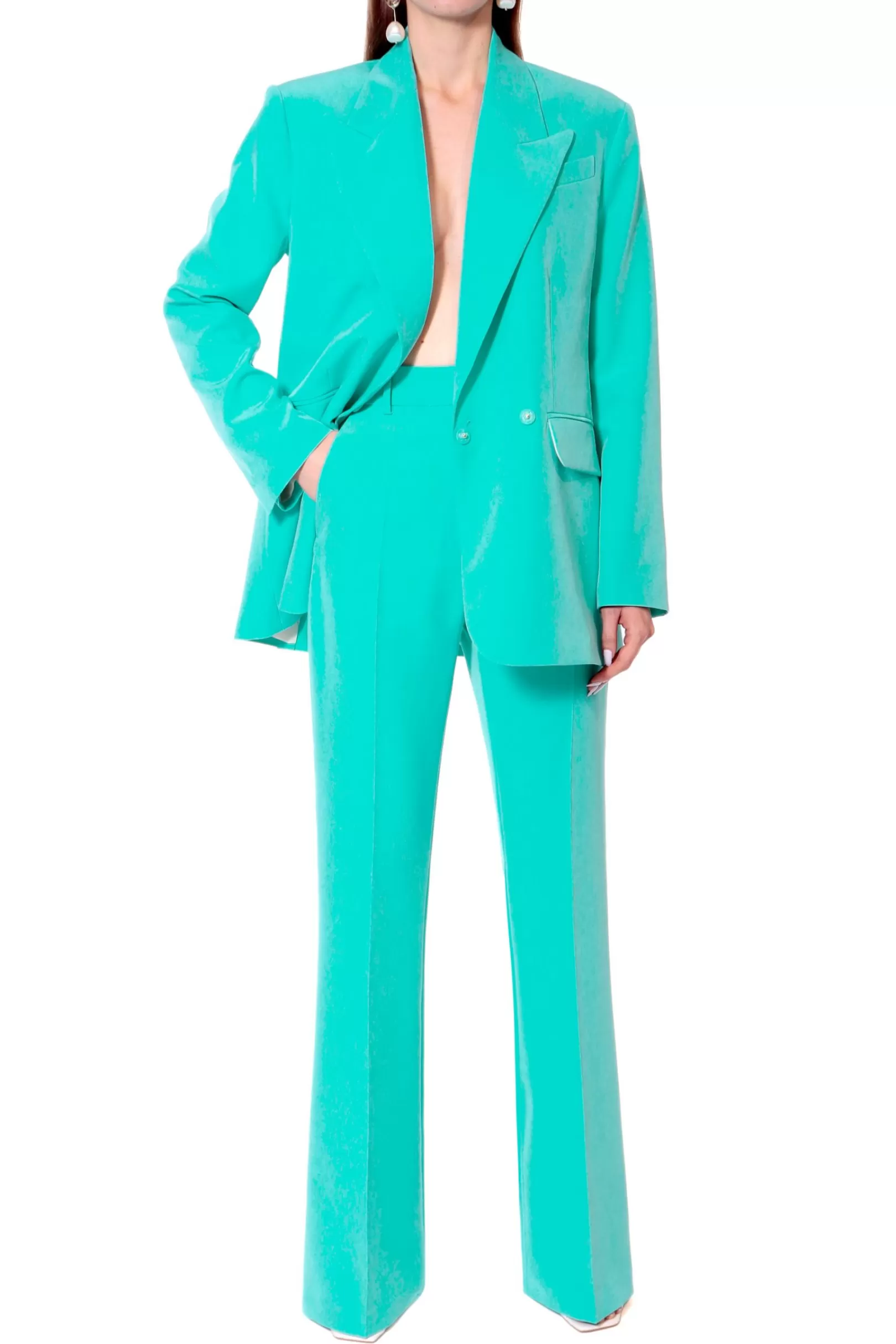 AGGI Suits^Pants Kyle Mexicali Turquoise