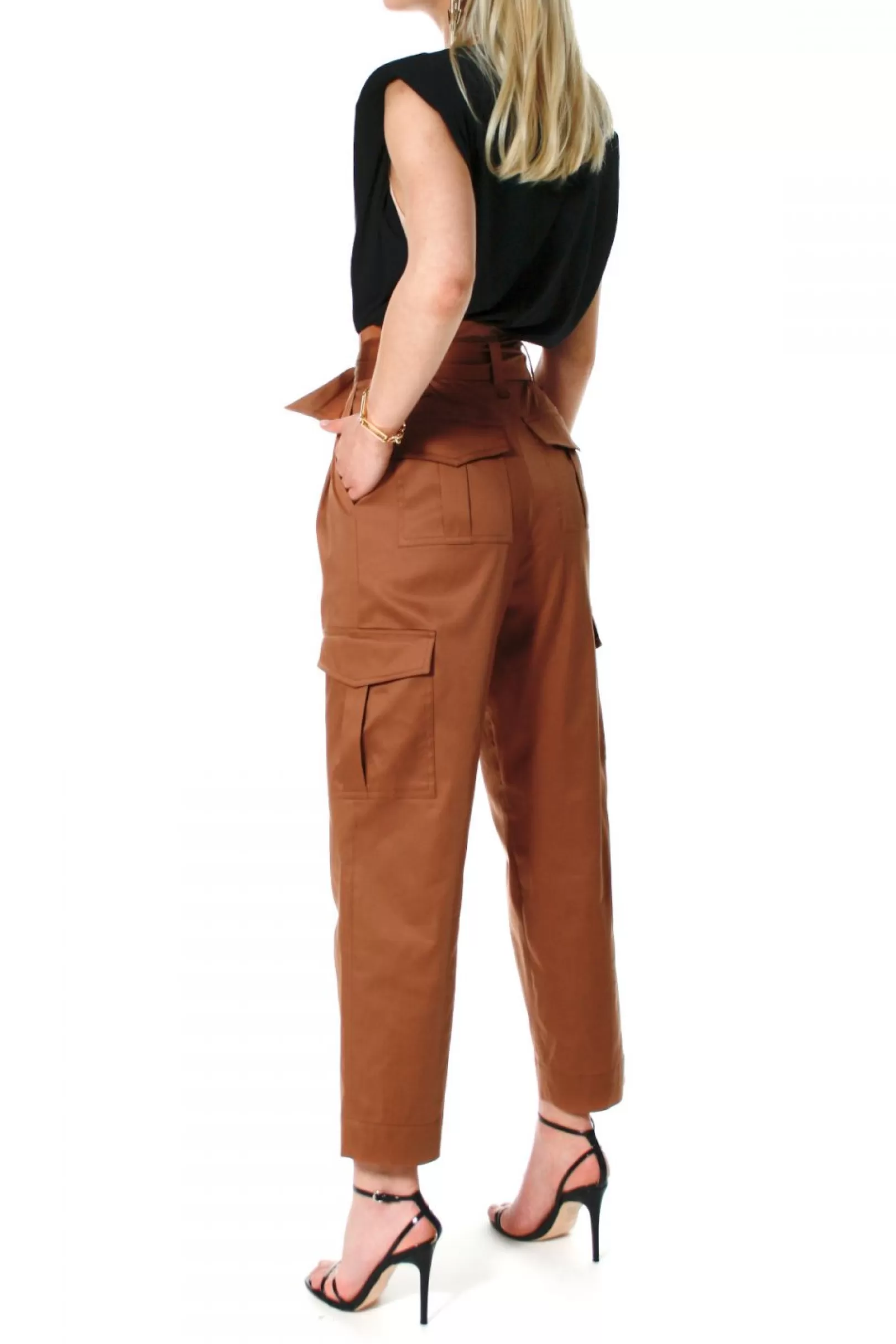 AGGI Pants^Pants Meryl Tobacco Brown