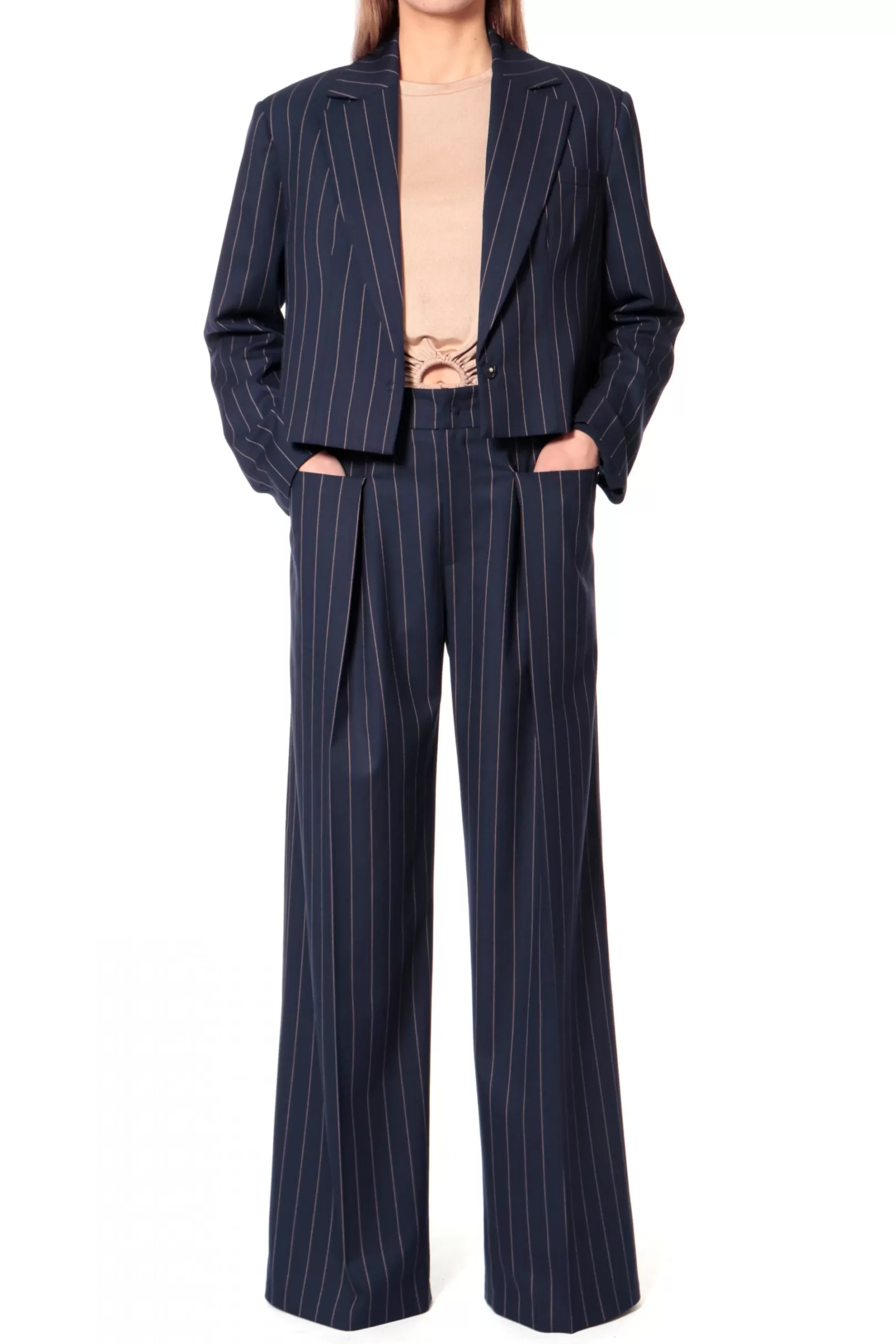 AGGI Suits^Pants Stacey Mood Indigo