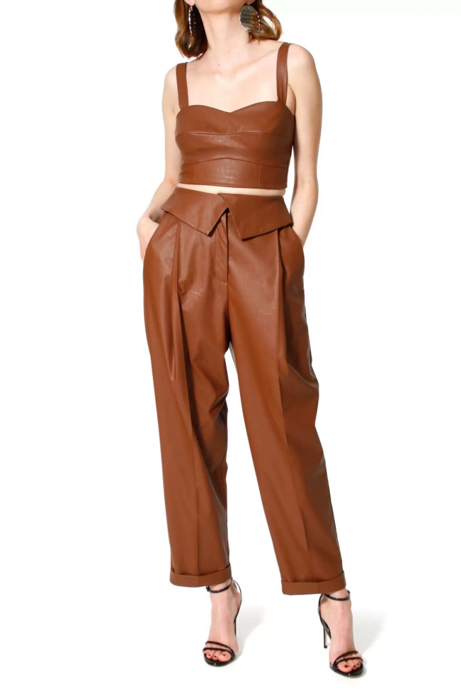 AGGI Pants^Pants Xenia Raw Umber