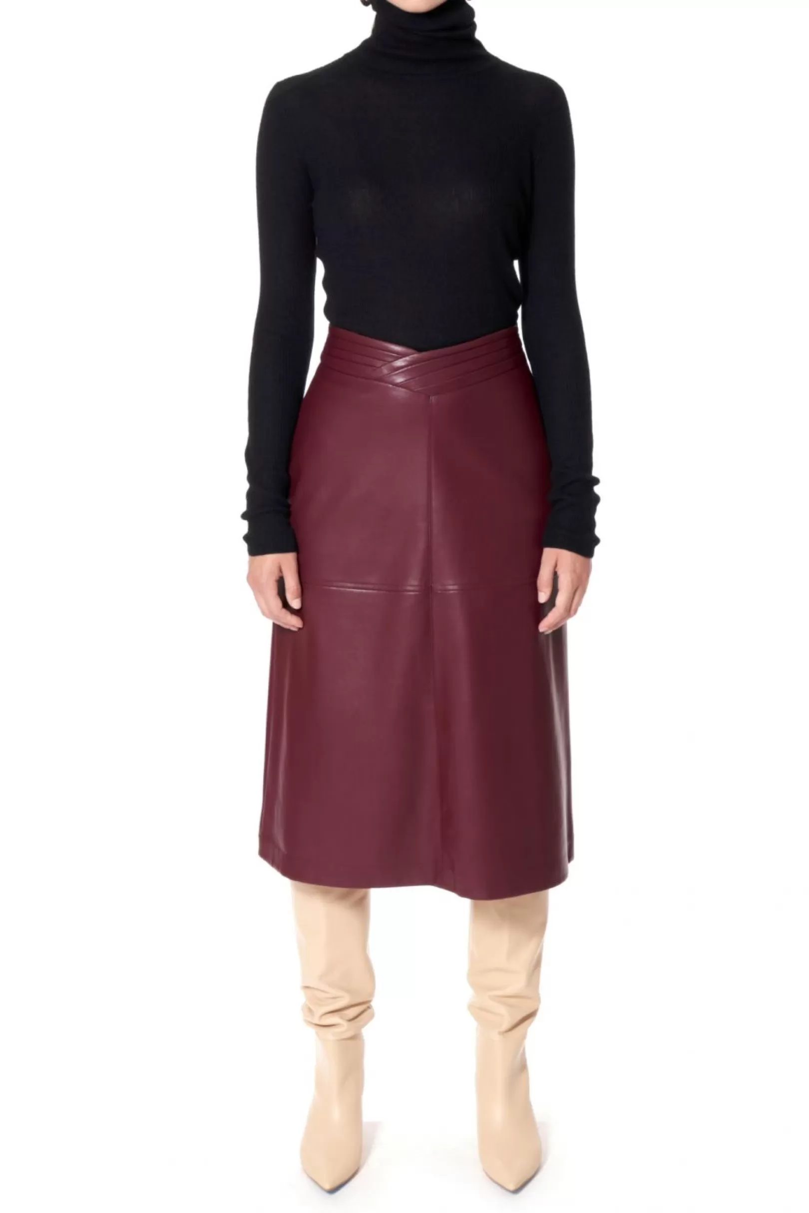 AGGI Skirts^Skirt Chiara Malaga Wine