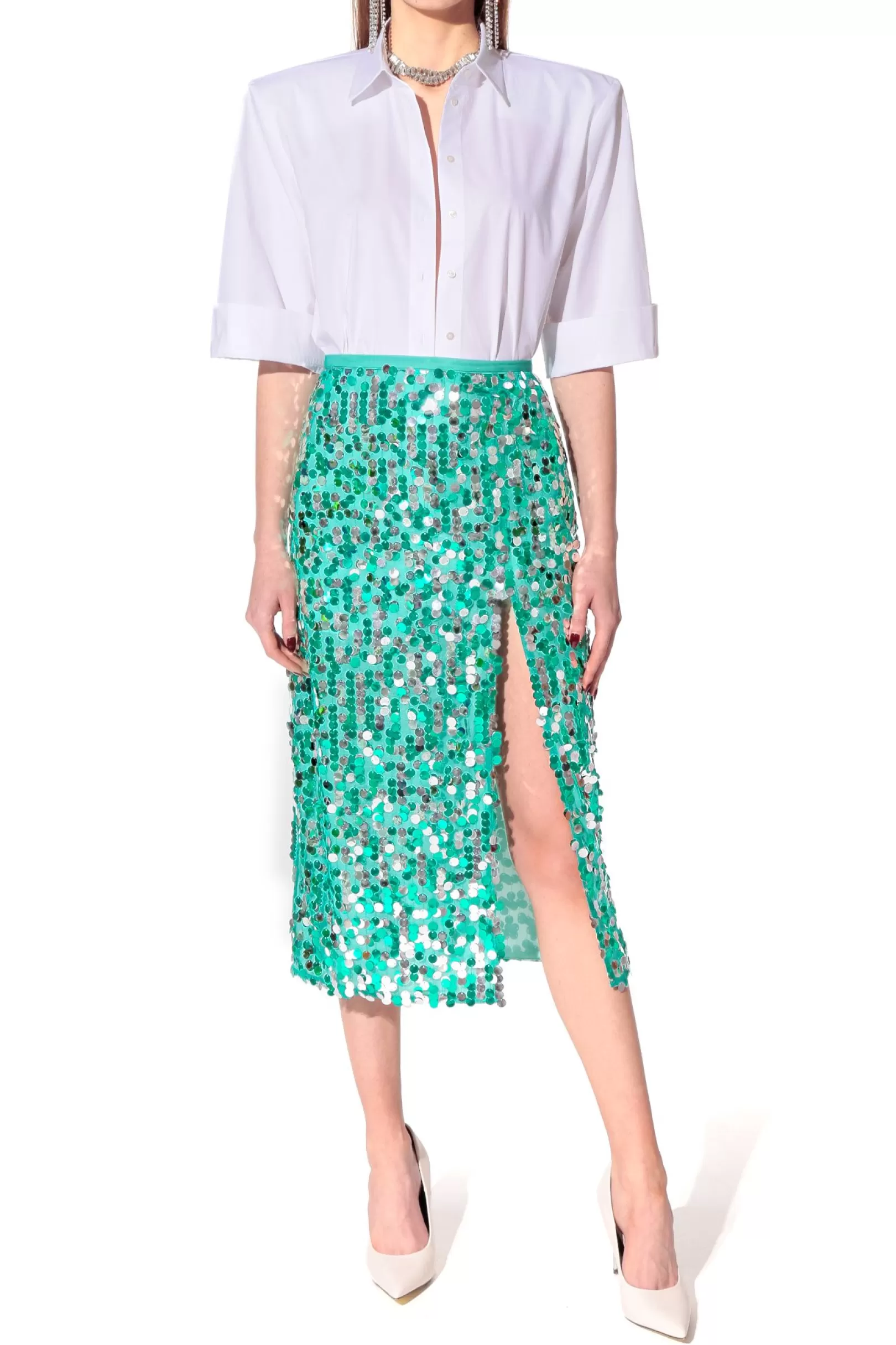 AGGI Skirts^Skirt Layla Spectra Green