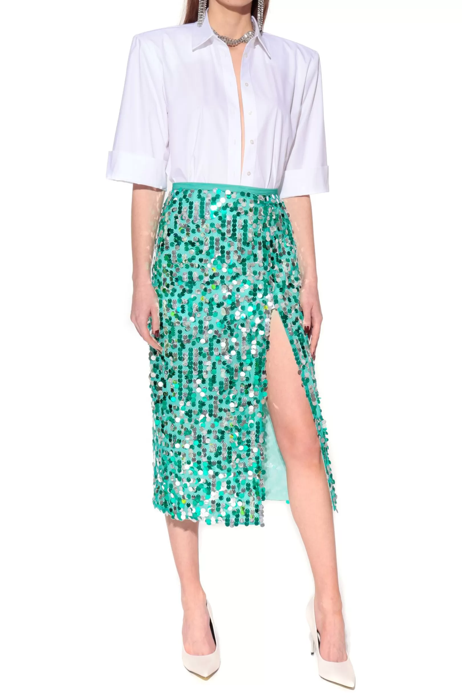 AGGI Skirts^Skirt Layla Spectra Green