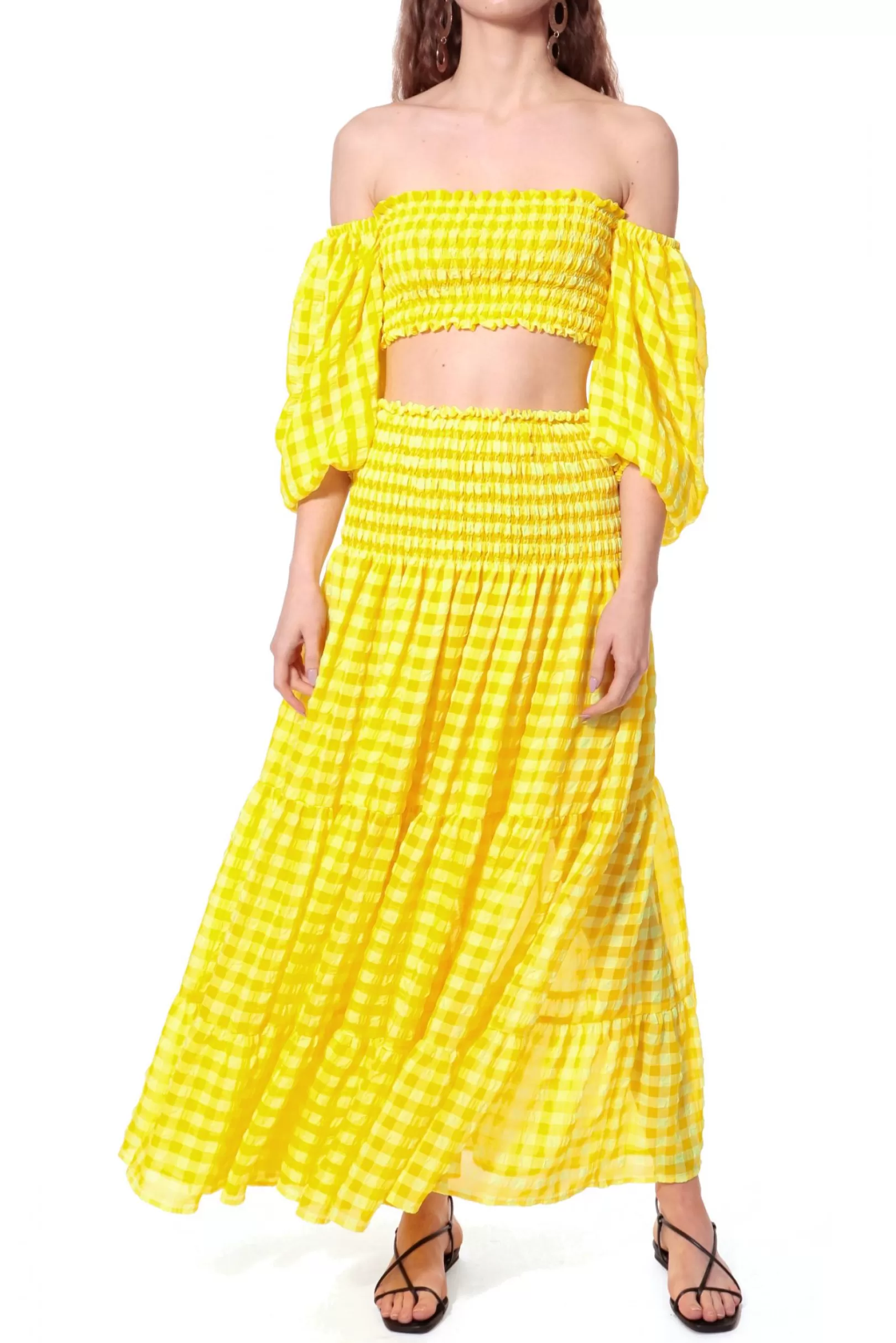 AGGI Skirts^Skirt Lola Sun Kissed Yellow