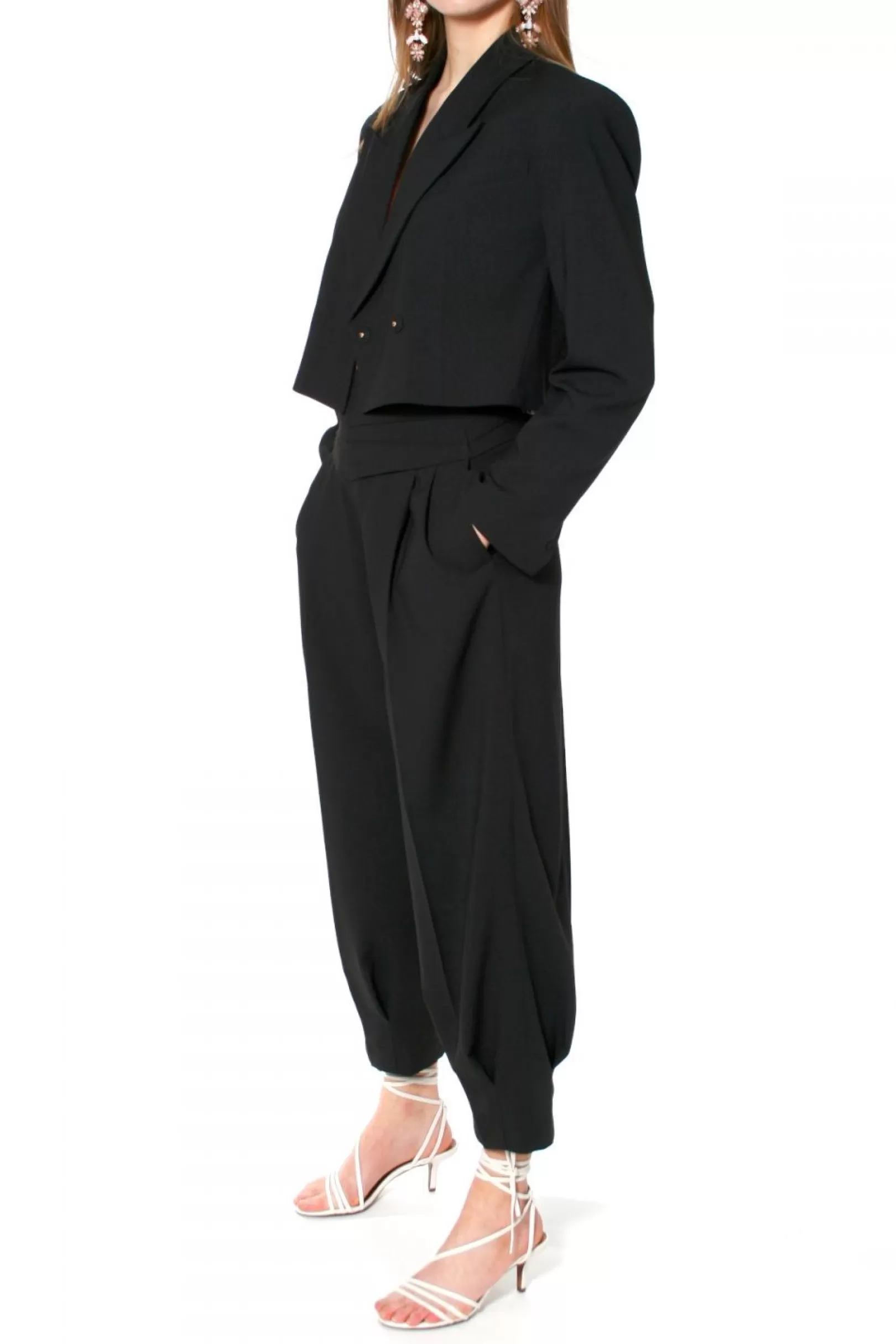 AGGI Suits^Trousers Bianca Neutral Black