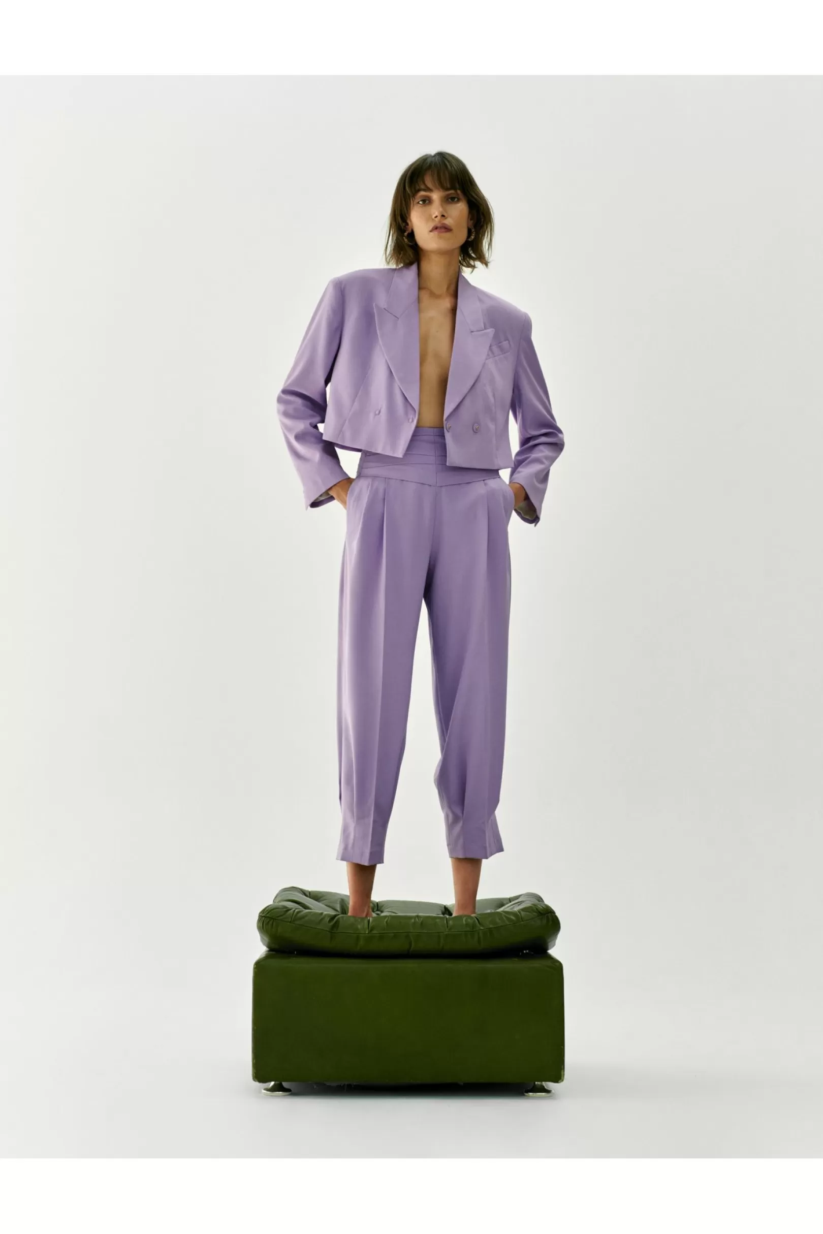 AGGI Suits^Trousers Bianca Viola